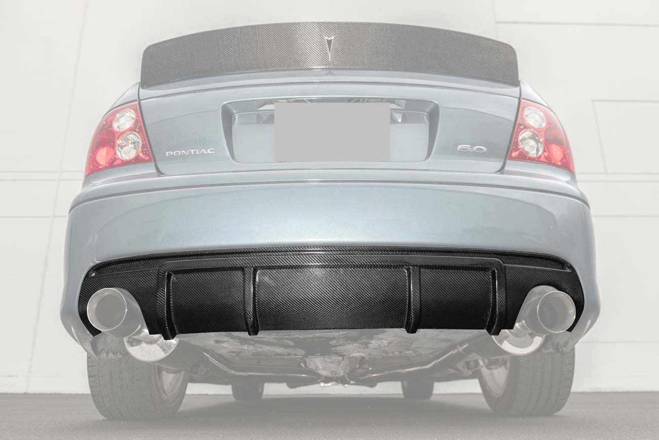 2004-2006 Pontiac GTO | GXP STYLE CARBON FIBER Rear Bumper Diffuser